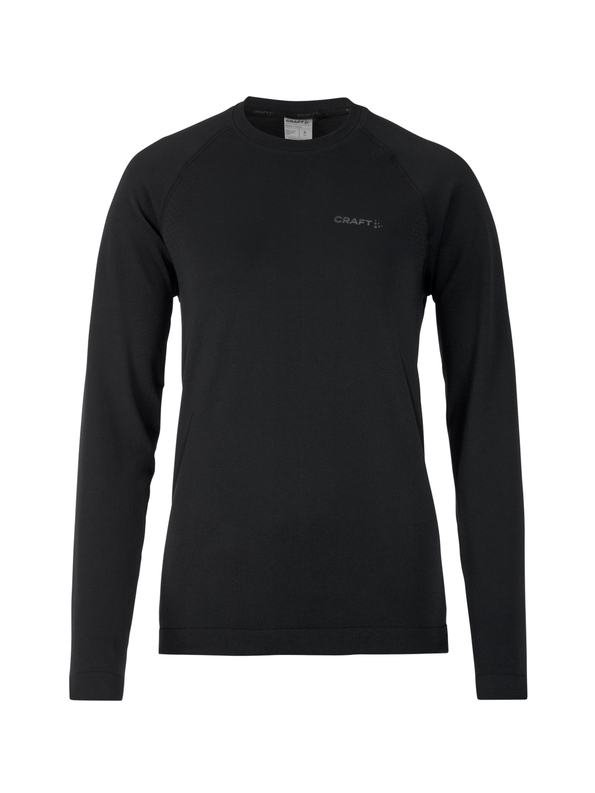 Craft Active Comfort LS 2 – dame – Svart, forside