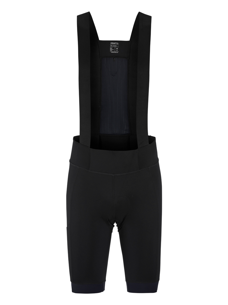 Craft Endur Cargo Bib Shorts C3 – herre – Svart, forside