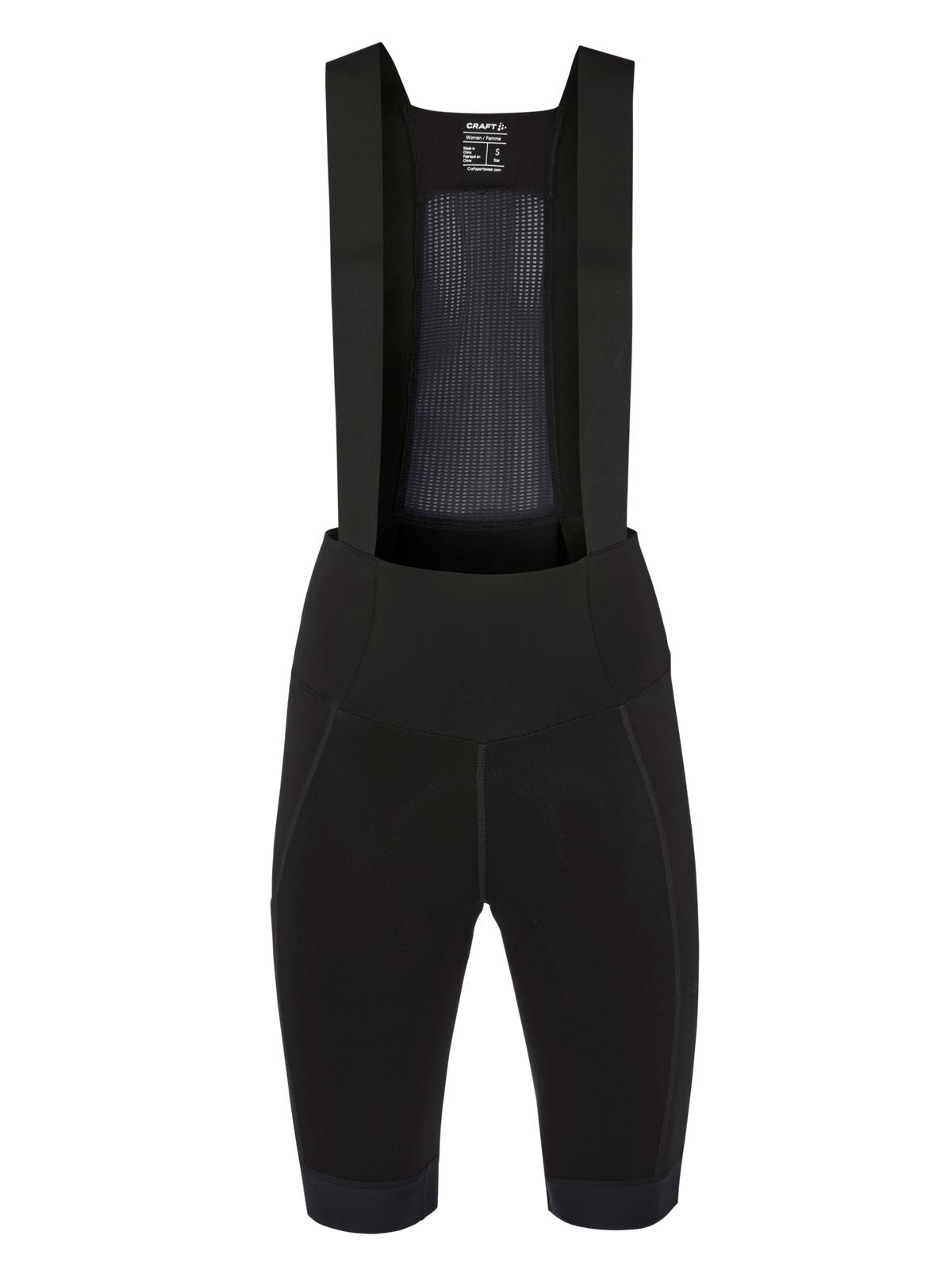 Craft Endur Cargo Bib Shorts C3 – dame – Svart, forside