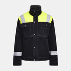 Jobman 1179 Winter Jacket – Black/Yellow