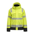 Jobman 1235 Winterjacket HV – Yellow/Black