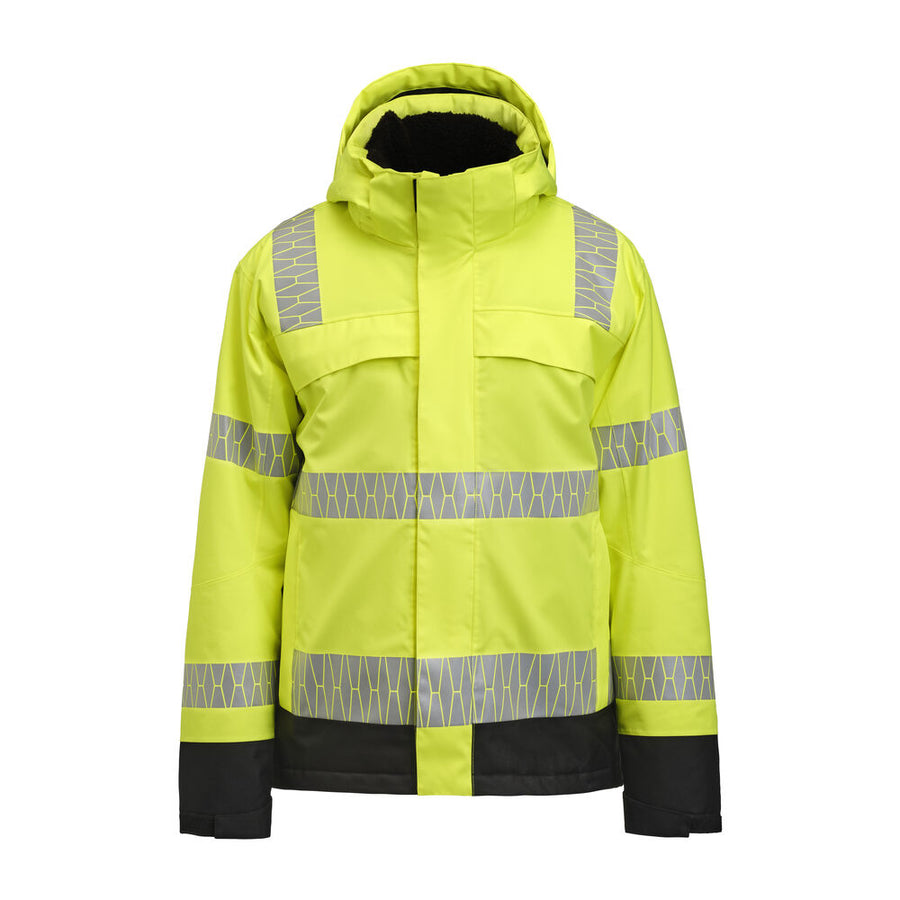 Jobman 1235 Winterjacket HV – Yellow/Black