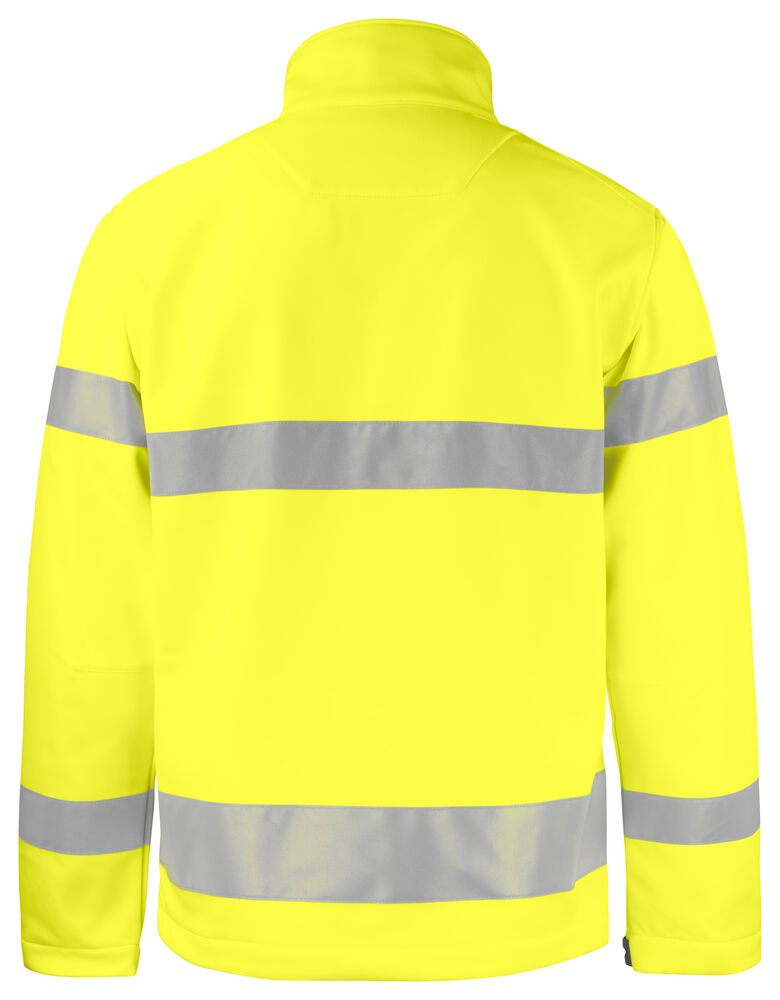 Jobman 1278 Softshelljakke varsel – bakside