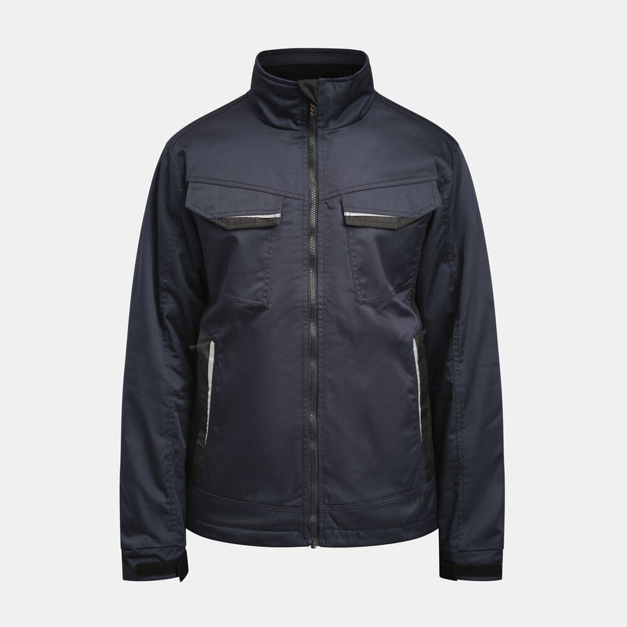 Jobman 1317 Poly Cotton Padded Jacket – Navy