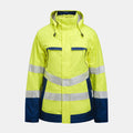 Jobman 1383 HV Vinterjakke KL 3 – Yellow/Navy