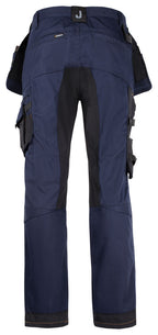 Jobman 2164 Håndverksbukse Stretchpanel – bakside