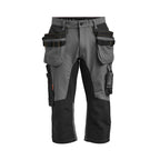 Jobman 2195 Piratbukse Stretch – Dark Grey/Black