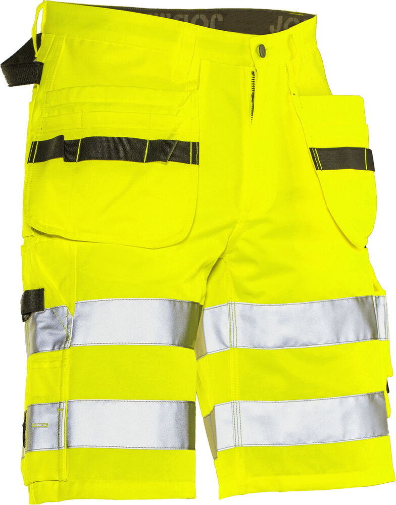 Jobman 2207 HV Shorts KL2 – Yellow