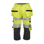 Jobman 2217 HV Pirate Shorts – Yellow/Navy