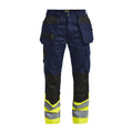 Jobman 2277 HV Bukse HP KL 1 – Navy/Yellow