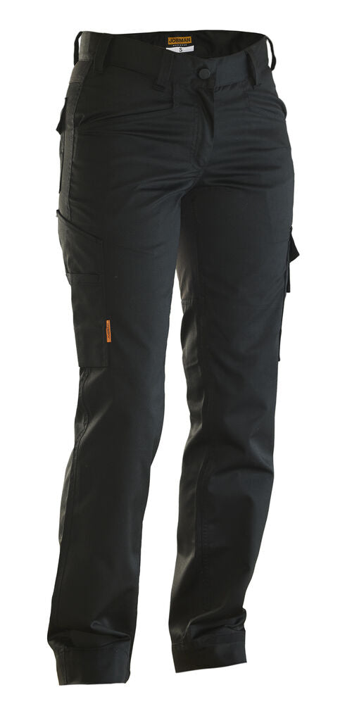 Jobman 2316 Servicebukse Stretch Dame – black