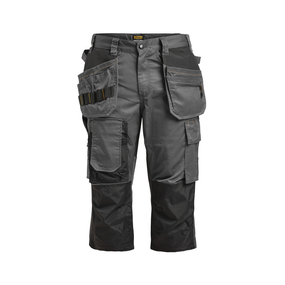 Jobman 2362 Piratbyxa golvläggare stretch – dark grey/black