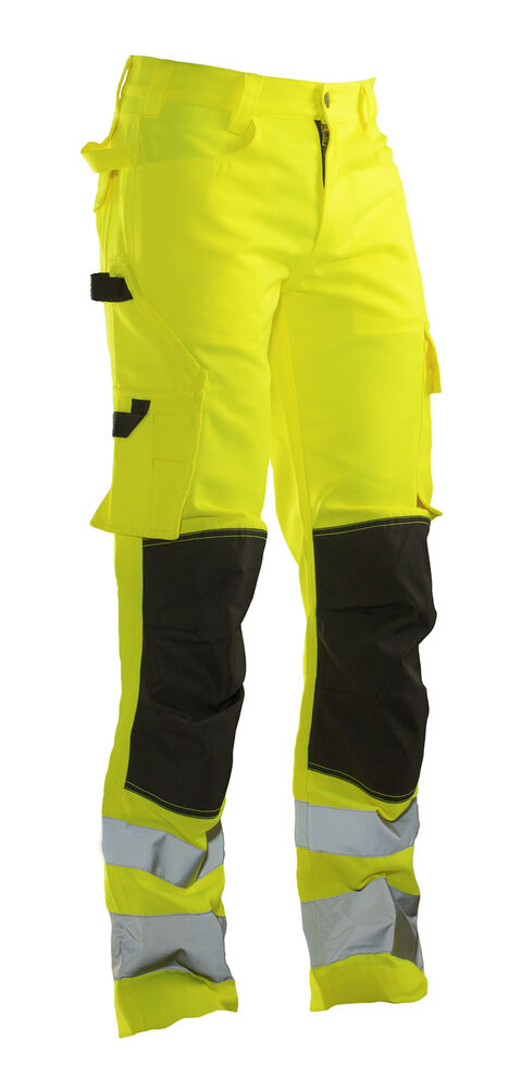 Jobman 2378 Hi Viz Pant Cl. 2 – Yellow/Black