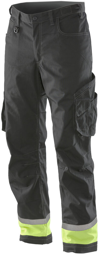 Jobman 2409 Transportbukse – Black/Yellow