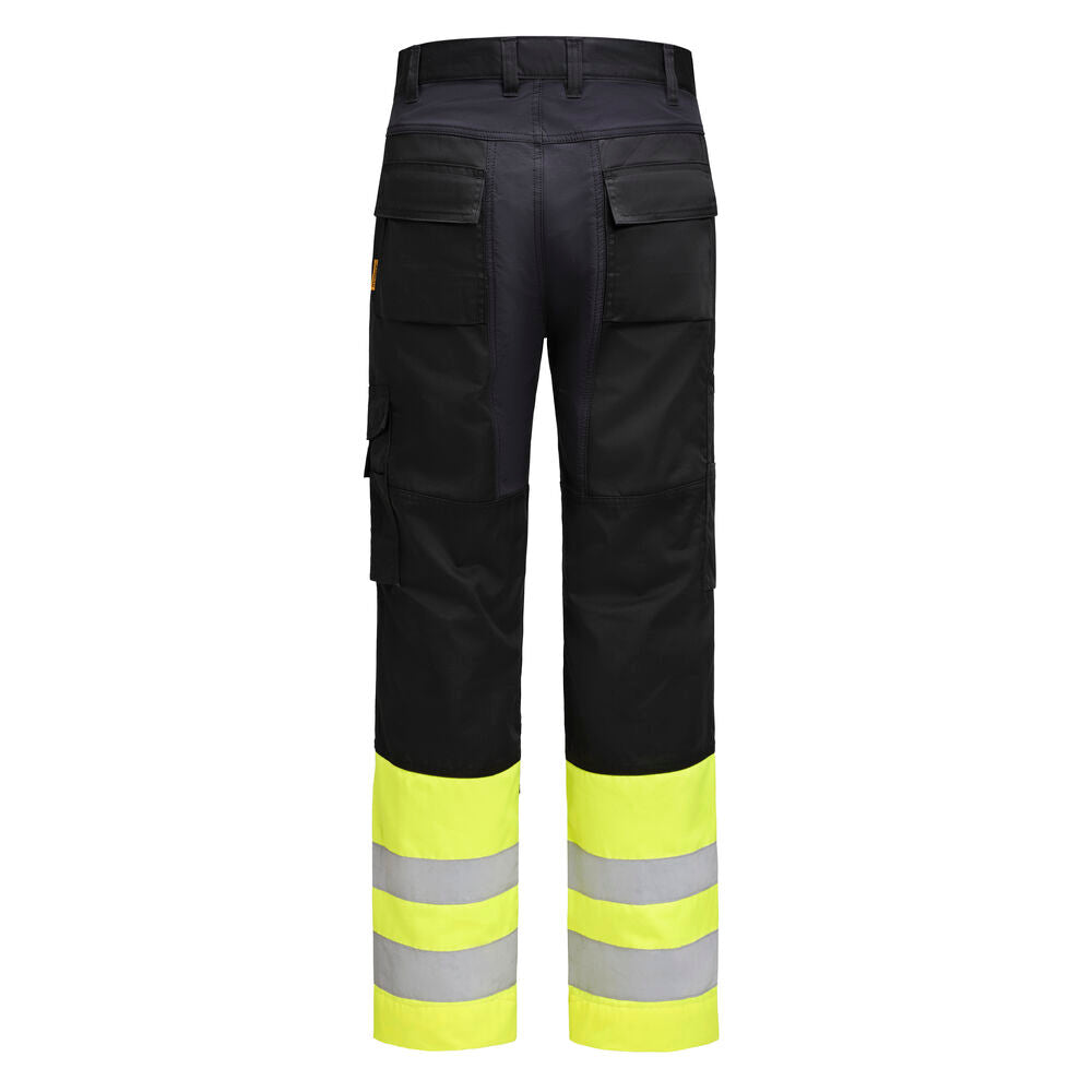 Jobman 2416 Women's Service Trousers Hi-Vis – bakside