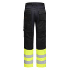 Jobman 2416 Women's Service Trousers Hi-Vis – bakside