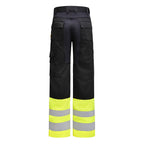 Jobman 2417 Service Trousers Hi-Vis – bakside