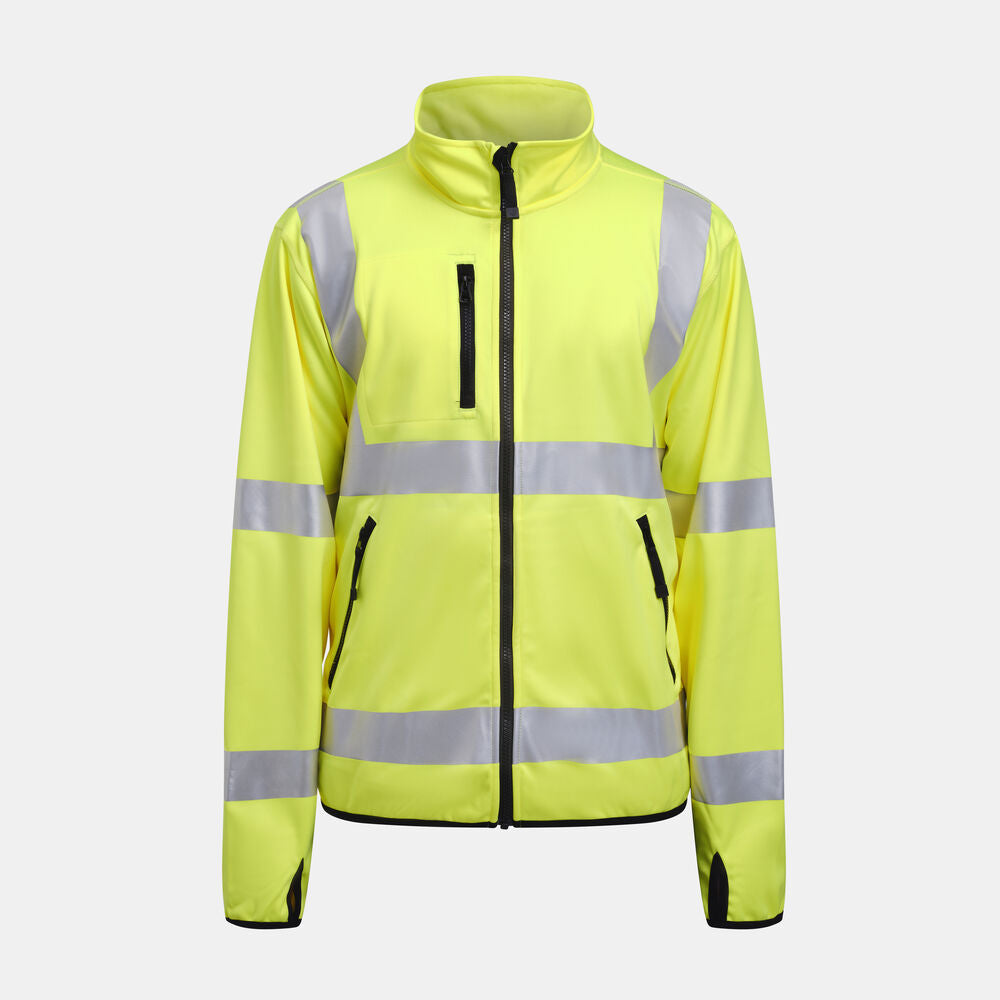 Jobman 5101 HV Light Softshelljakke – Yellow