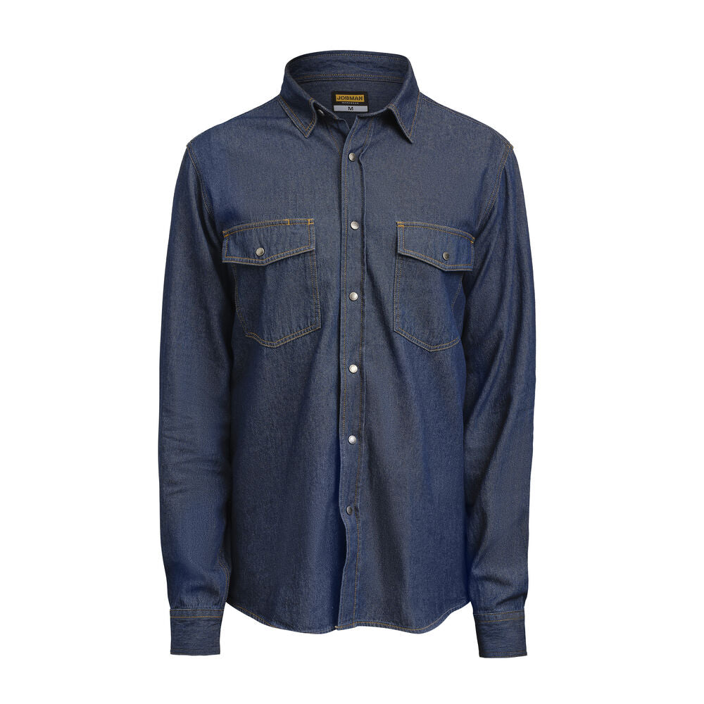 Jobman 5139 Denim shirt – Denim Blue