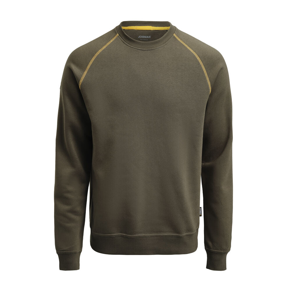 Jobman 5140 Sweatshirt – Olive Green