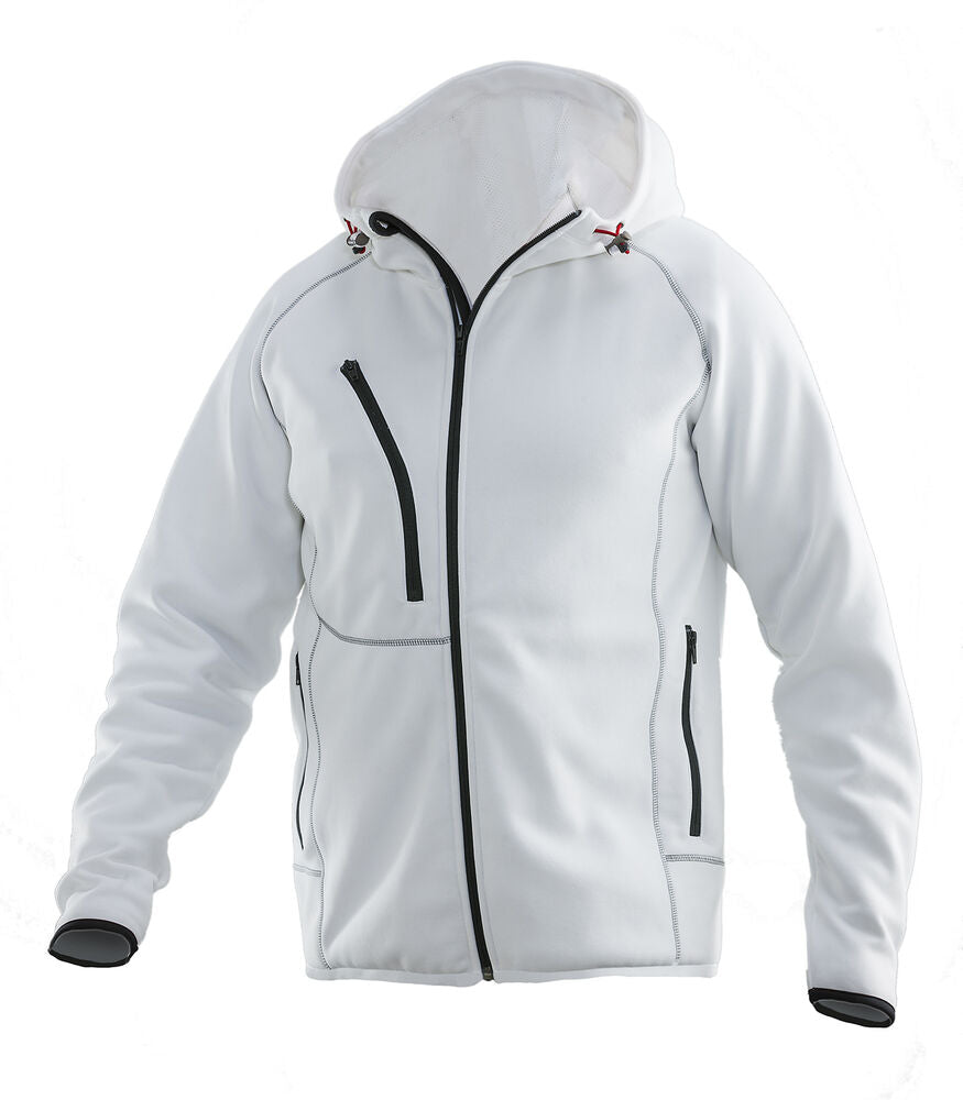 Jobman 5152 Hoodie Funktion – White
