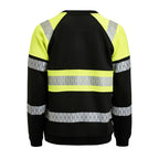 Jobman 5224 Sweatshirt Hi-Vis – bakside