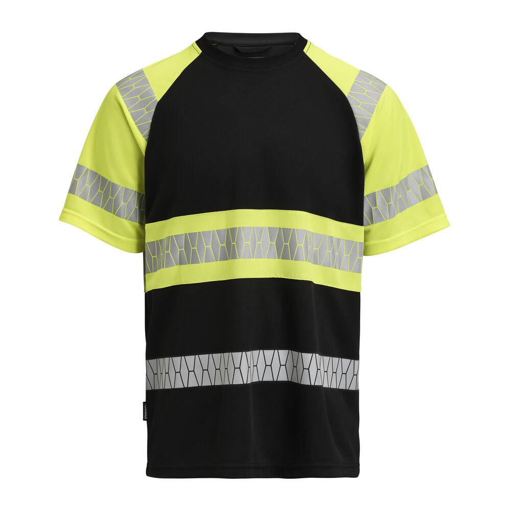 Jobman 5226 T-shirt Hi-Vis – Black/Yellow