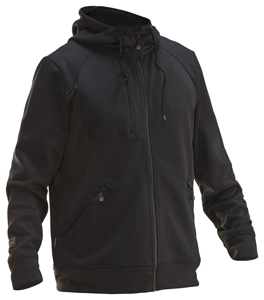 Jobman 5303 Hoodie Spun-dye – Black