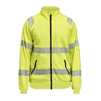 Jobman 5325 Sweatshirt Full-Zip Hi-Vis – Yellow