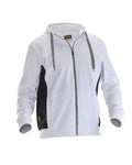 Jobman 5400 Sweatshirt Hoodie – white/black