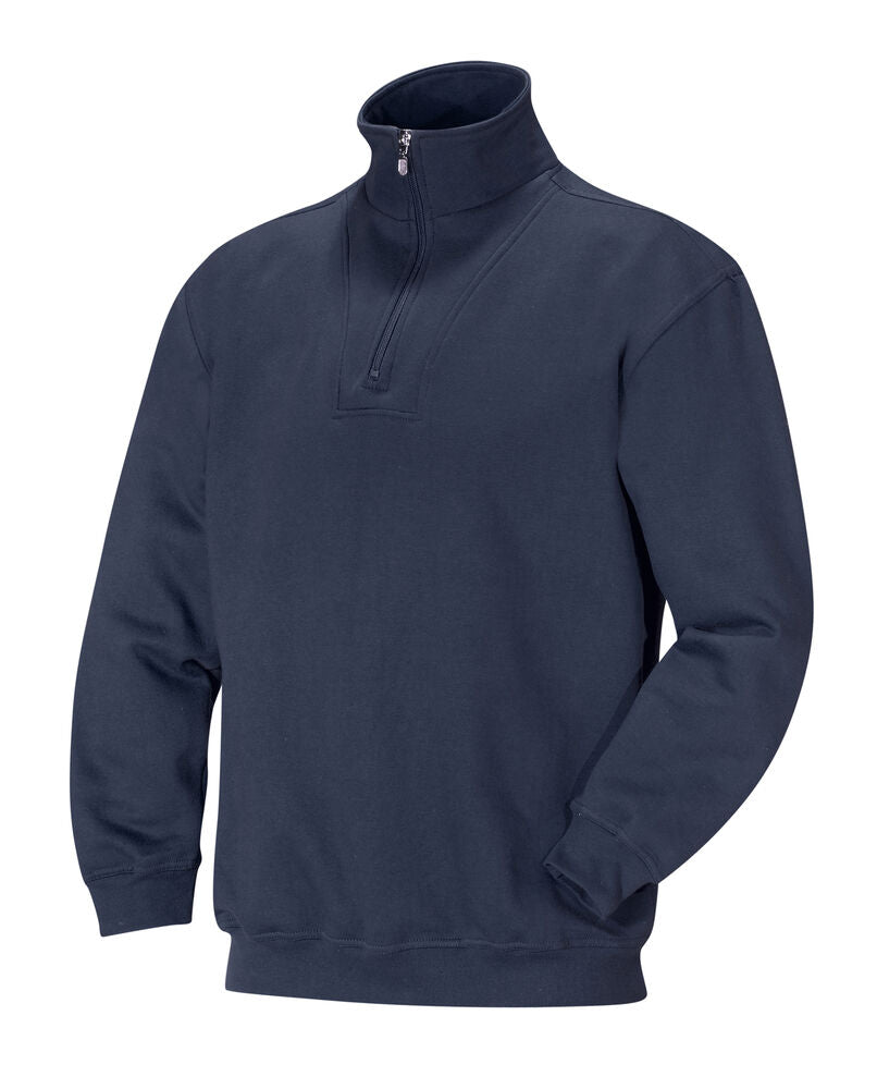 Jobman 5500 Genser 1/2-ZIP – Navy