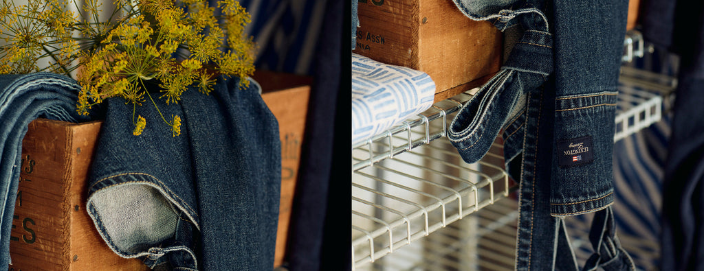 Lexington Icons Cotton Twill Denim Apron – forkle – detaljbilde 1