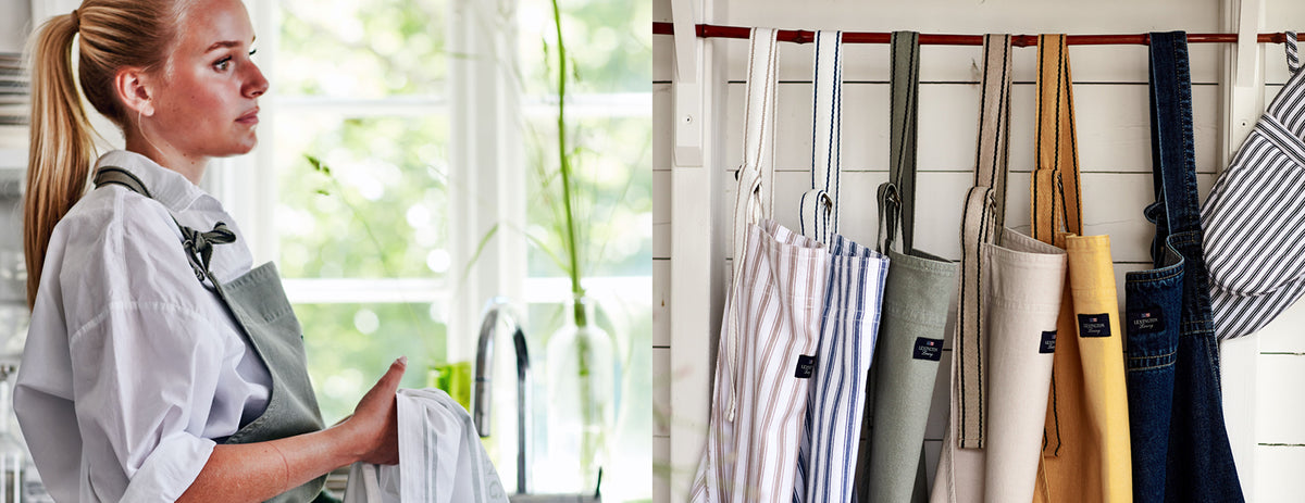 Lexington Icons Cotton Canvas Apron – forkle – detaljbilde 1