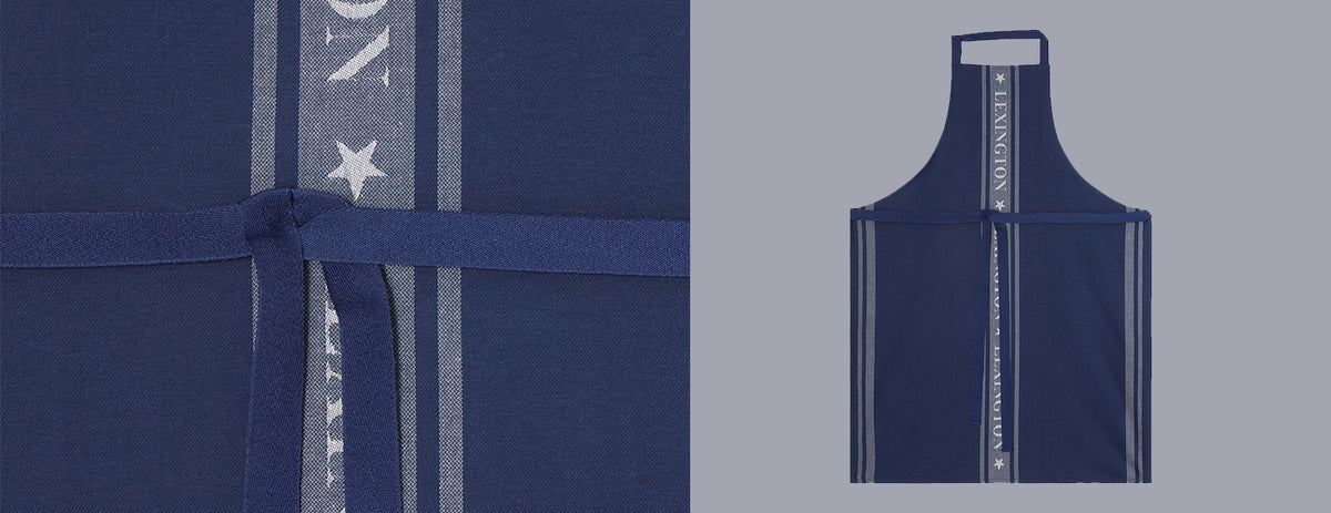 Lexington Icons Cotton Jacquard Star Apron – forkle – detaljbilde 1