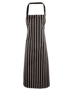 Premier Stripe Apron – forkle – Sort/Hvit