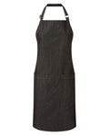 Premier Organic Fairtrade denim Apron – forkle – Black Denim
