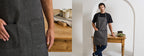Premier Organic Fairtrade denim Apron – forkle – detaljbilde 1