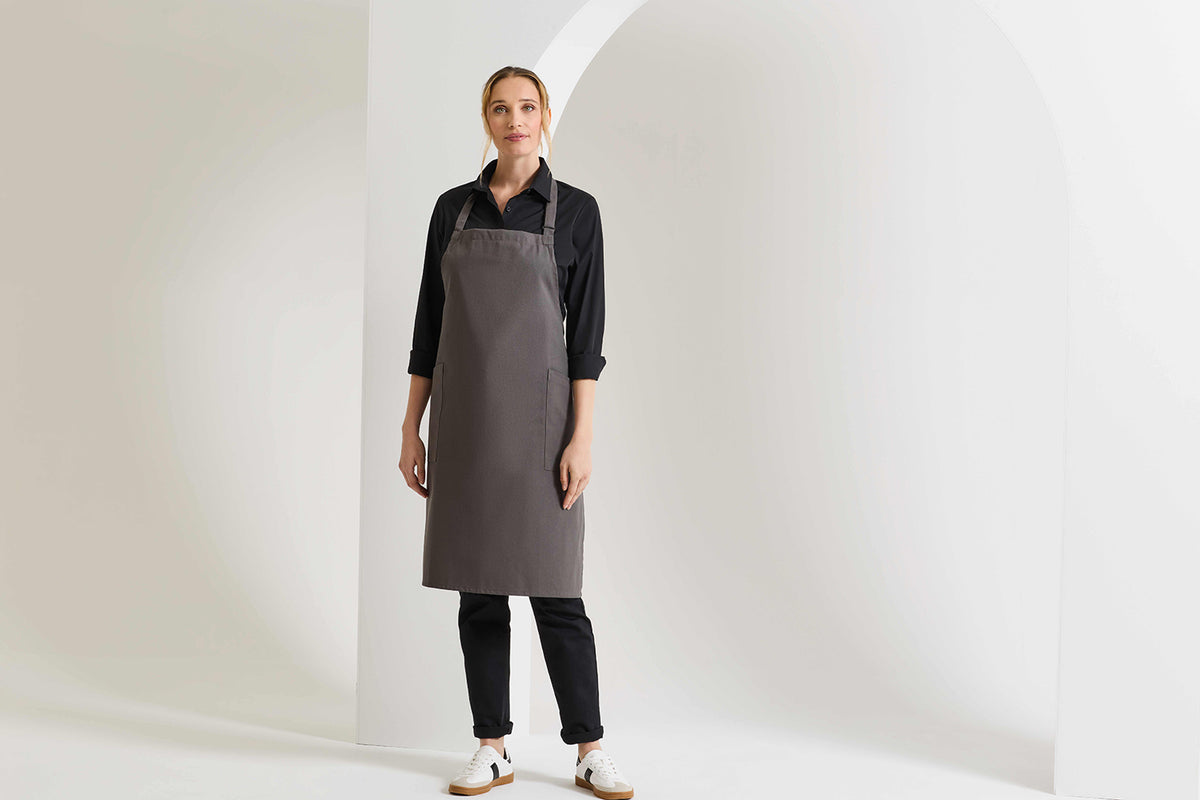 Premier Recycled & Organic Bib Apron – forkle – detaljbilde 2