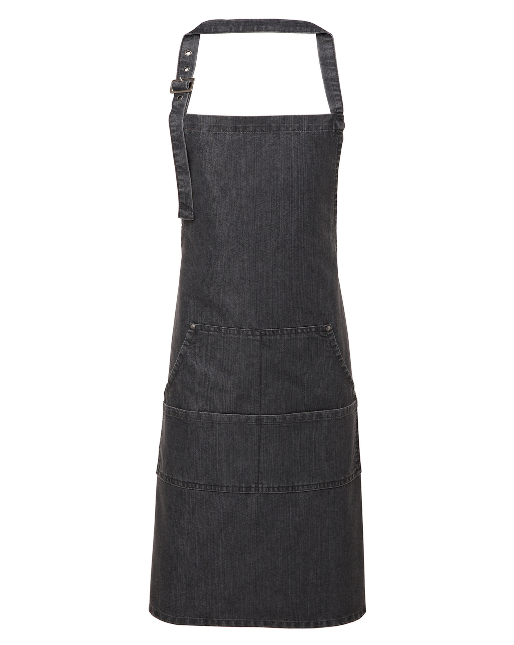 Premier Denim Bib Apron – forkle – Black Denim