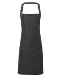Premier Denim Bib Apron – forkle – Black Denim