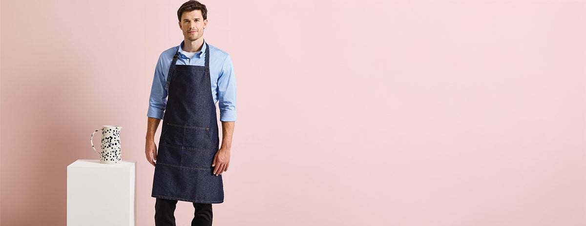 Premier Denim Bib Apron – forkle – detaljbilde 1