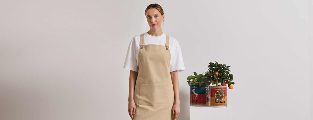 Premier Barista Bib Apron – forkle – detaljbilde 1