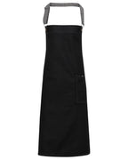 Premier District Wax Bib Apron – forkle – Black Denim