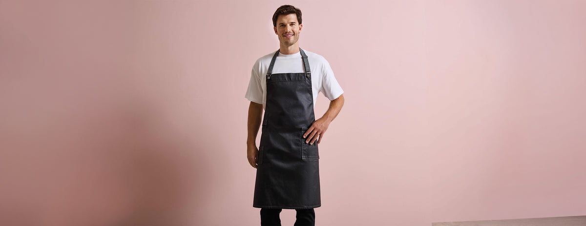 Premier District Wax Bib Apron – forkle – detaljbilde 1