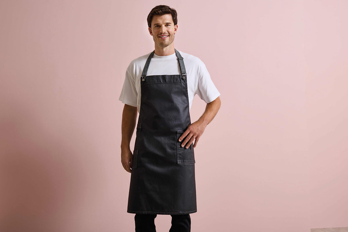 Premier District Wax Bib Apron – forkle – detaljbilde 2