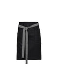 Premier Division Waist Apron – forkle – Black Denim