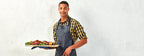 Premier Faux Leather Bib Apron – forkle – detaljbilde 1