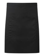 Premier Colours Collection Mid Length Pocket Apron – forkle – Sort