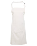 Premier Bib Apron with Pocket – forkle – Hvit