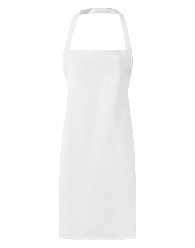 Premier Essential Bib Apron – forkle – Hvit